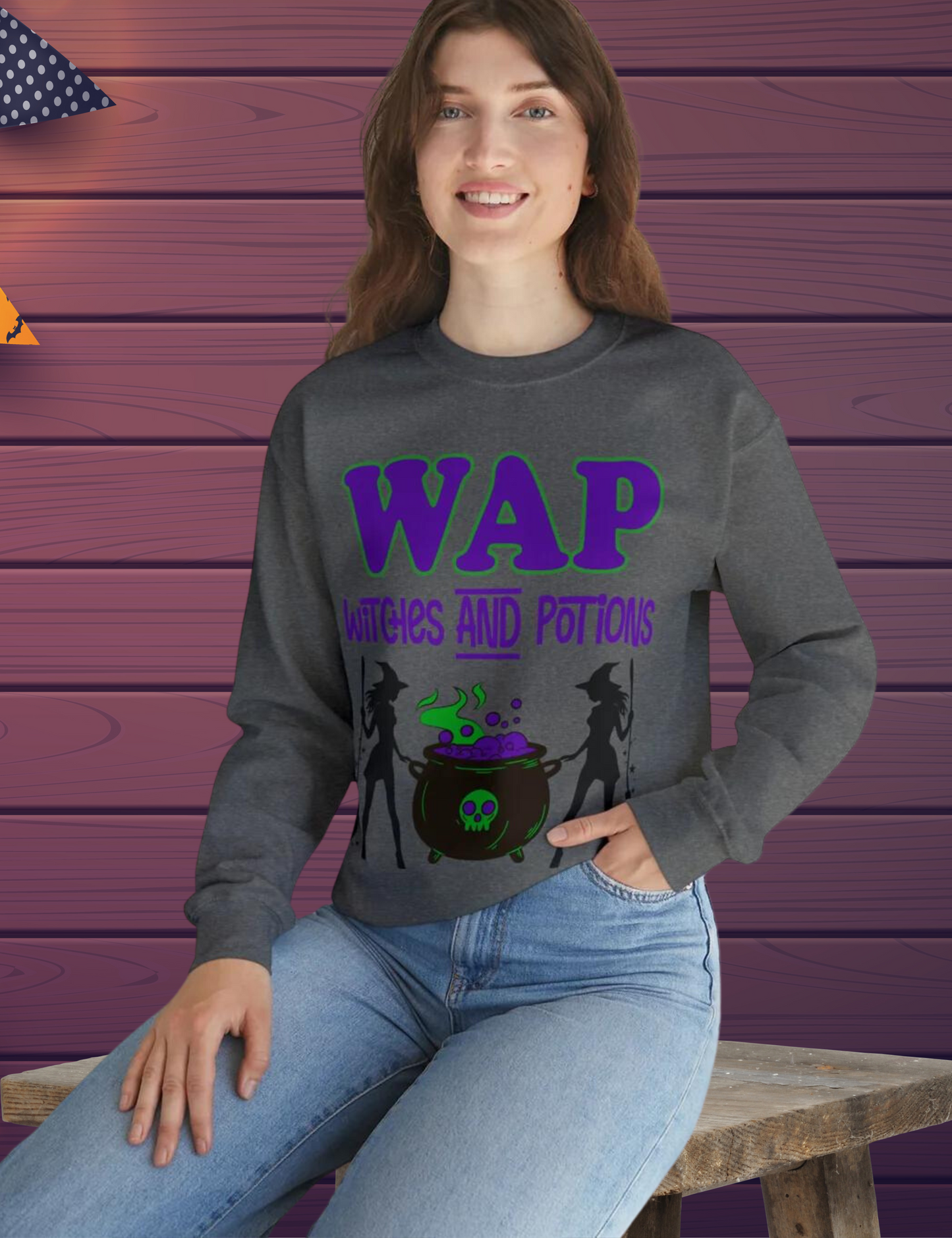 WAP Halloween Crewneck Sweatshirt