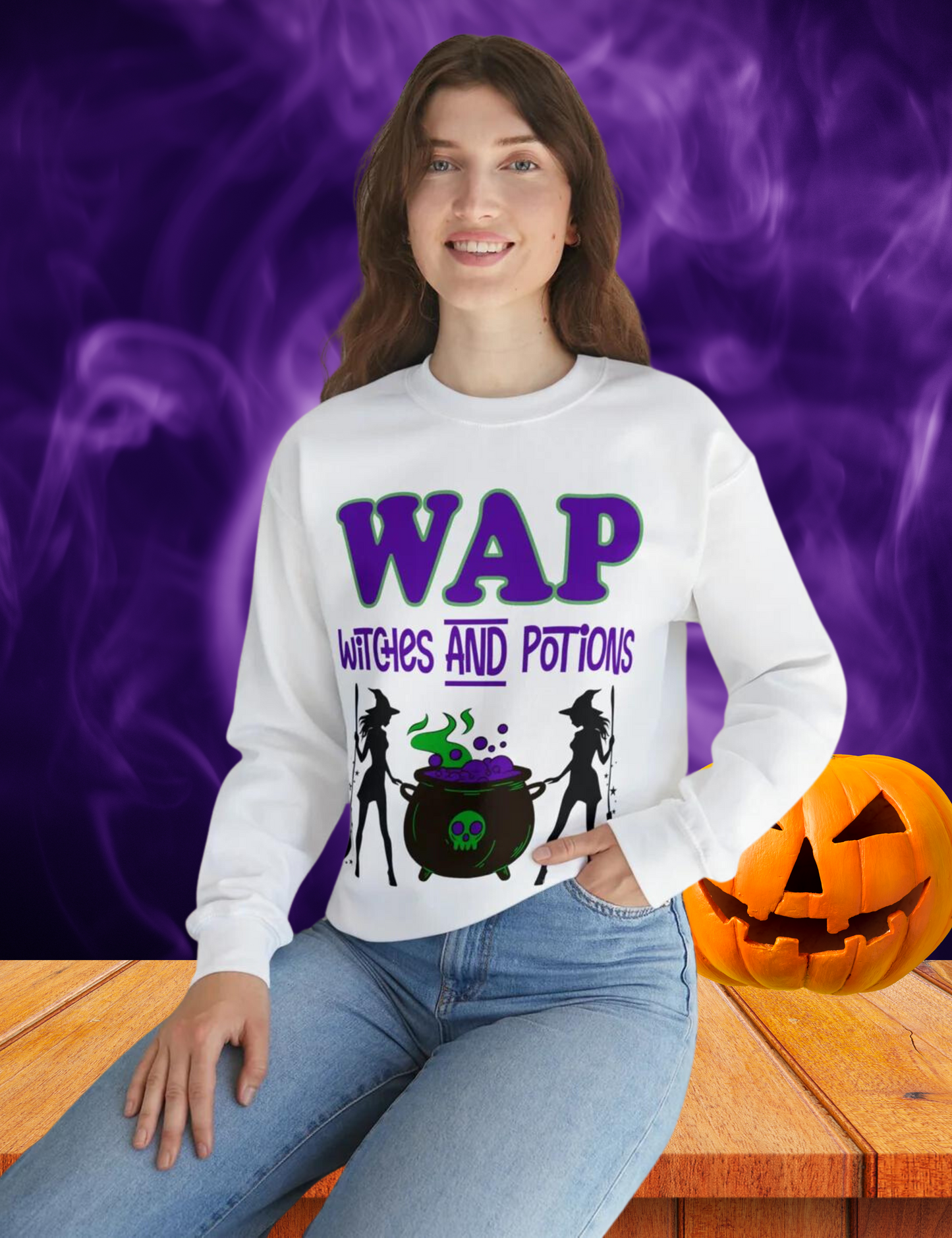 WAP Halloween Crewneck Sweatshirt