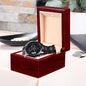 Black Chronograph Watch- Lifetime of cherished moments