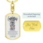 Graduation Dog Tag- Swivel Keychain