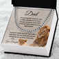 To my dad- Cuban link chain