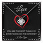 To My Love- Love Knot Necklace