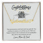 Graduation- Class of 2023- Heart Name Necklace