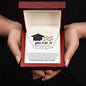 Graduation- Heart Name Necklace