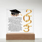 Graduation- Square Acrylic Plaque