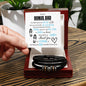 Bonus Dad- Love you forever bracelet