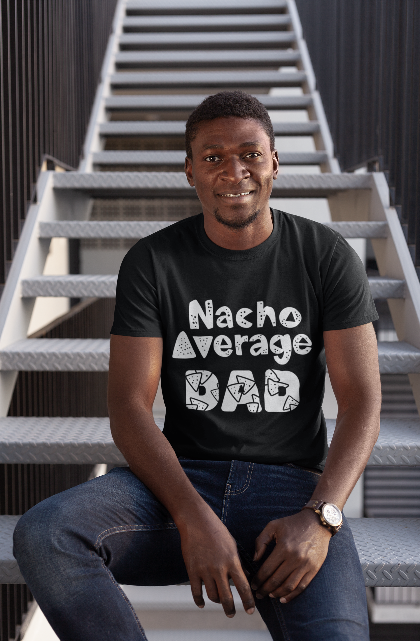 Nacho Average Dad Tee
