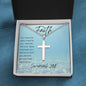 Faith Stainless Cross w/ Ball Chain