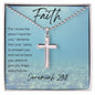 Faith Stainless Cross w/ Ball Chain