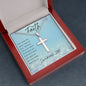 Faith Stainless Cross w/ Ball Chain