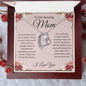 To My Amazing Mom (Heart Pendant)