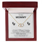 To Our Mommy( Expectant Mom-multiples) Solid 10K Gold Pendant