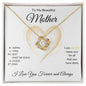 To My Beautiful Mother- Love Knot