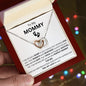 To My Mommy (Expectant Mom) Interlocking Hearts