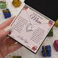 To My Amazing Mom (Heart Pendant)