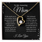 To My Amazing Mom- Forever Love Necklace (Black Bckgrd)