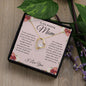 To My Amazing Mom (Heart Pendant)
