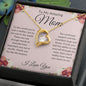 To My Amazing Mom (Heart Pendant)