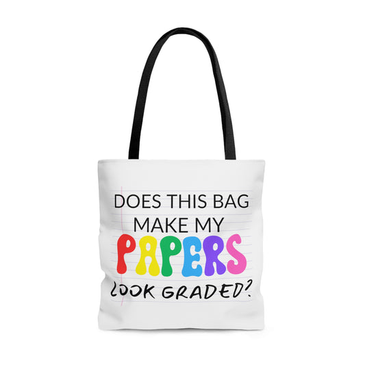 Graded Papers Tote Bag